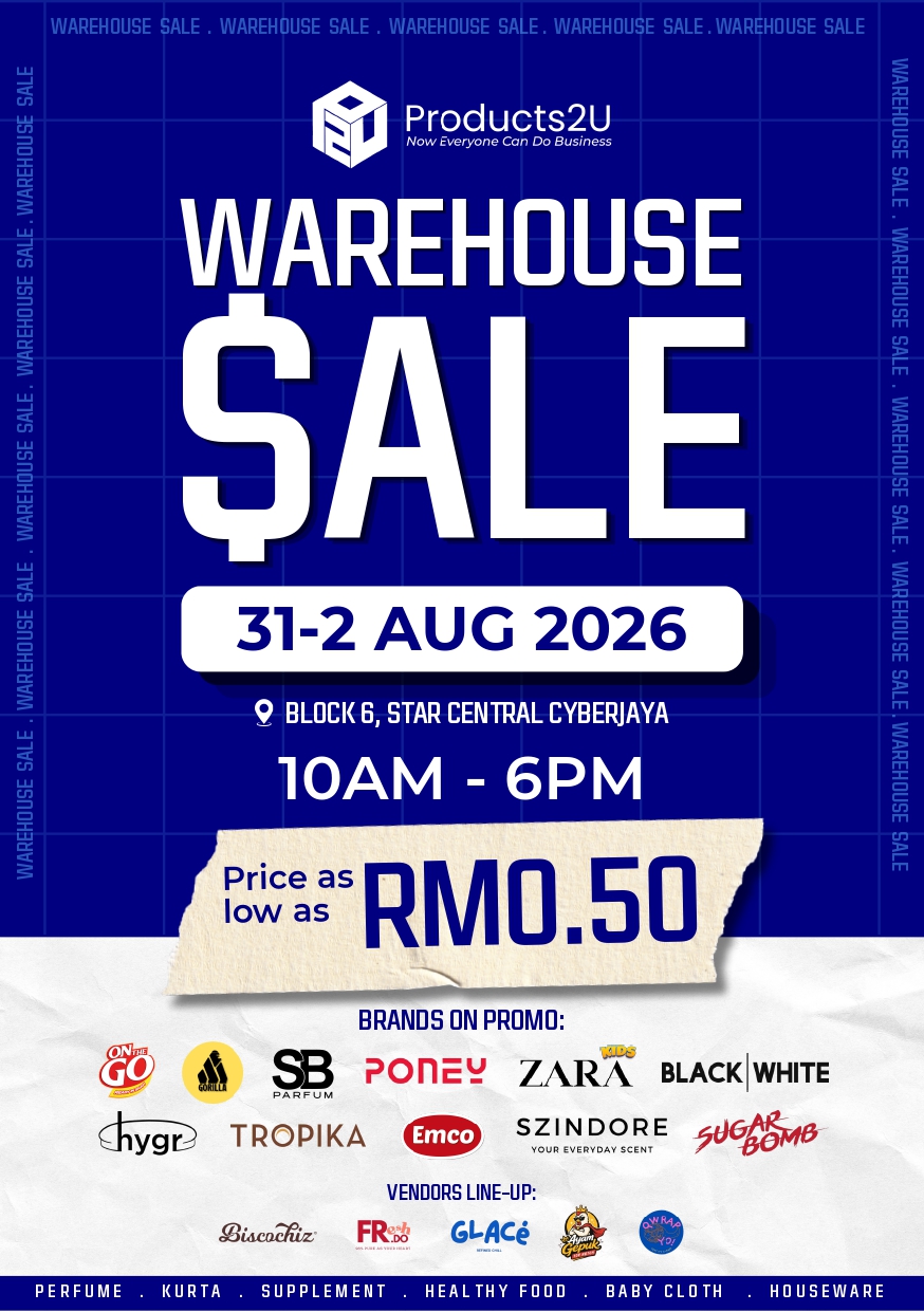 P2U Warehouse Sale 2026: Wholesale Prices & Fun Activities in Cyberjaya